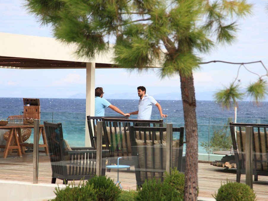 Thalatta Seaside Hotel Agia Anna  Exteriér fotografie